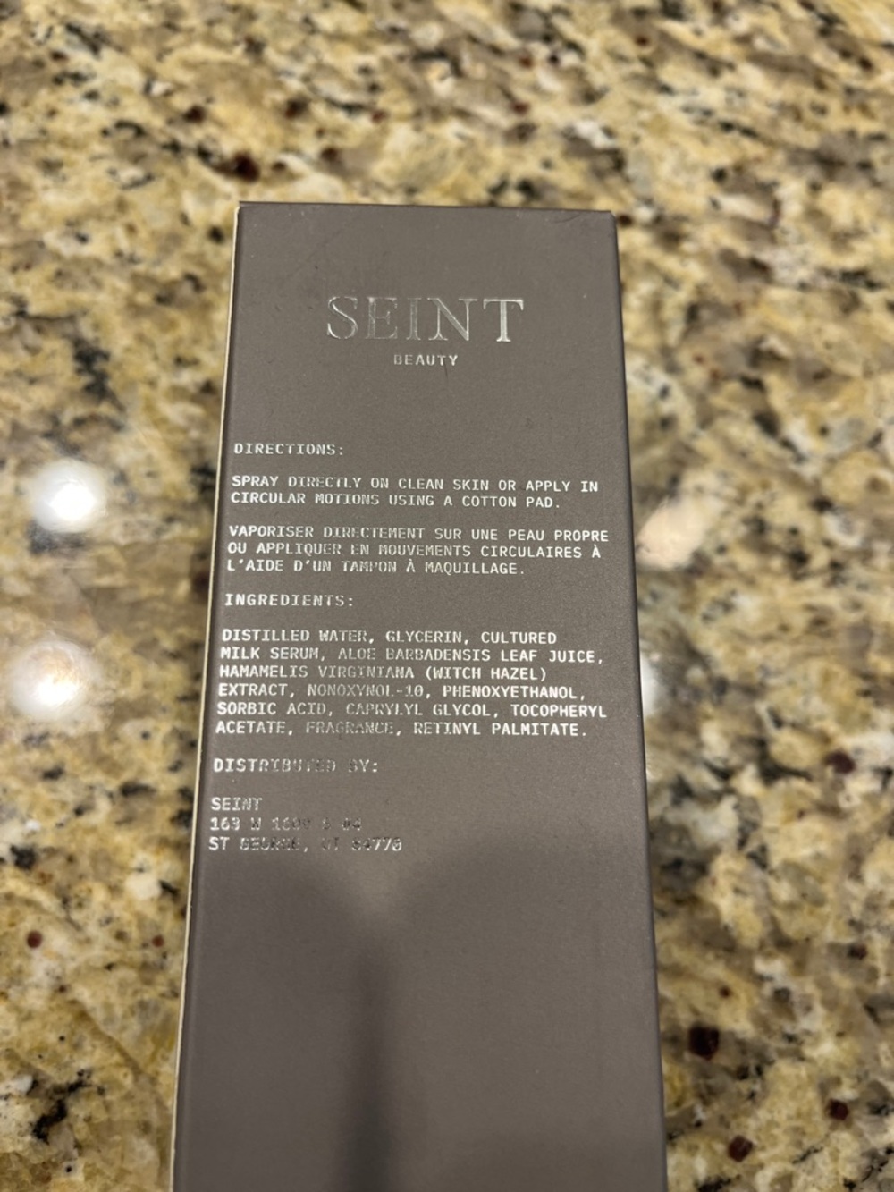 Seint Toner Skincare - Picture 2 of 4